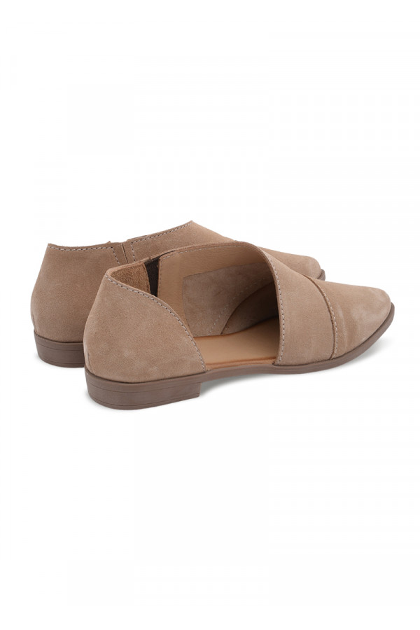 LADIES LEATHER SLIPPER 