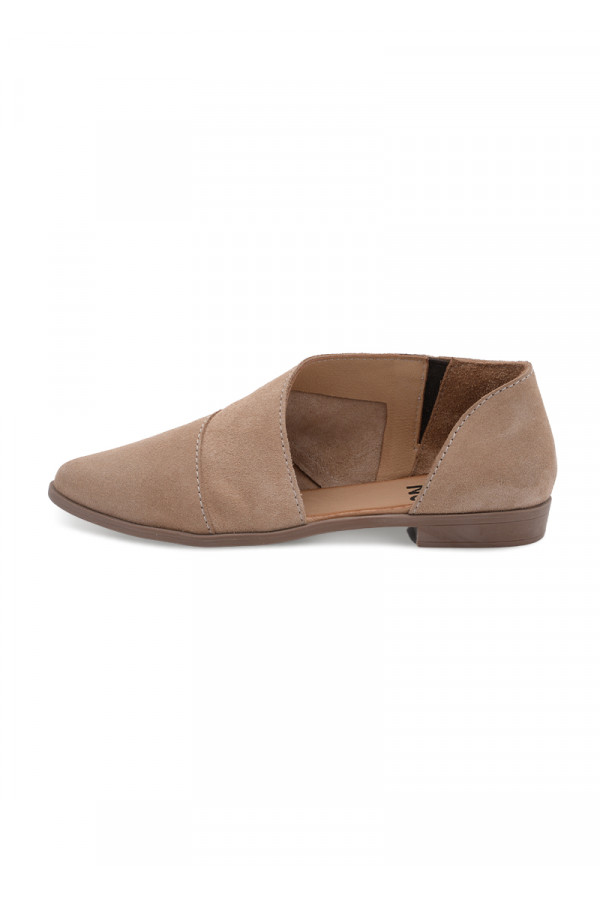 LADIES LEATHER SLIPPER 