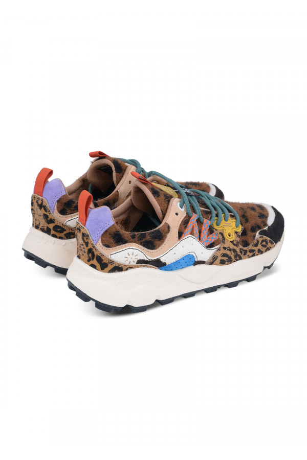 YAMANO 3 UNI SUEDE/PONY HAIR/FL 