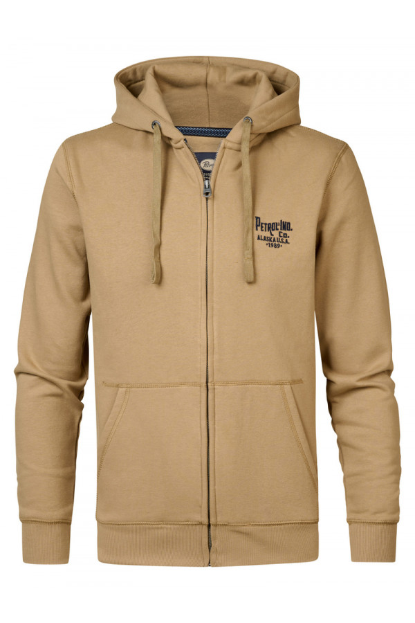 Men Sweater Hooded Zip 