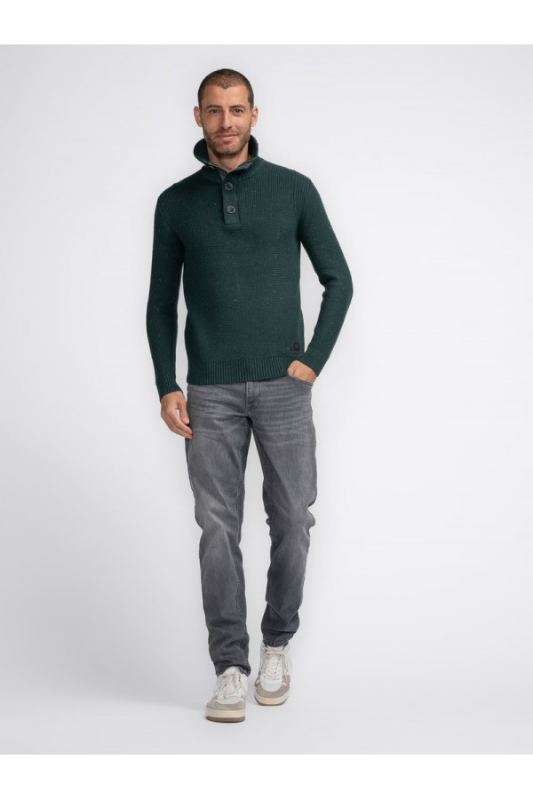 Men Knitwear Collar 