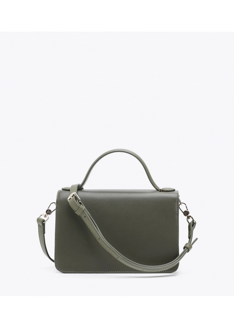 HAND/SHOULDER BAG WITH LID AND HANDLE (L24xW10xH14.5 drop 7.5cm) 