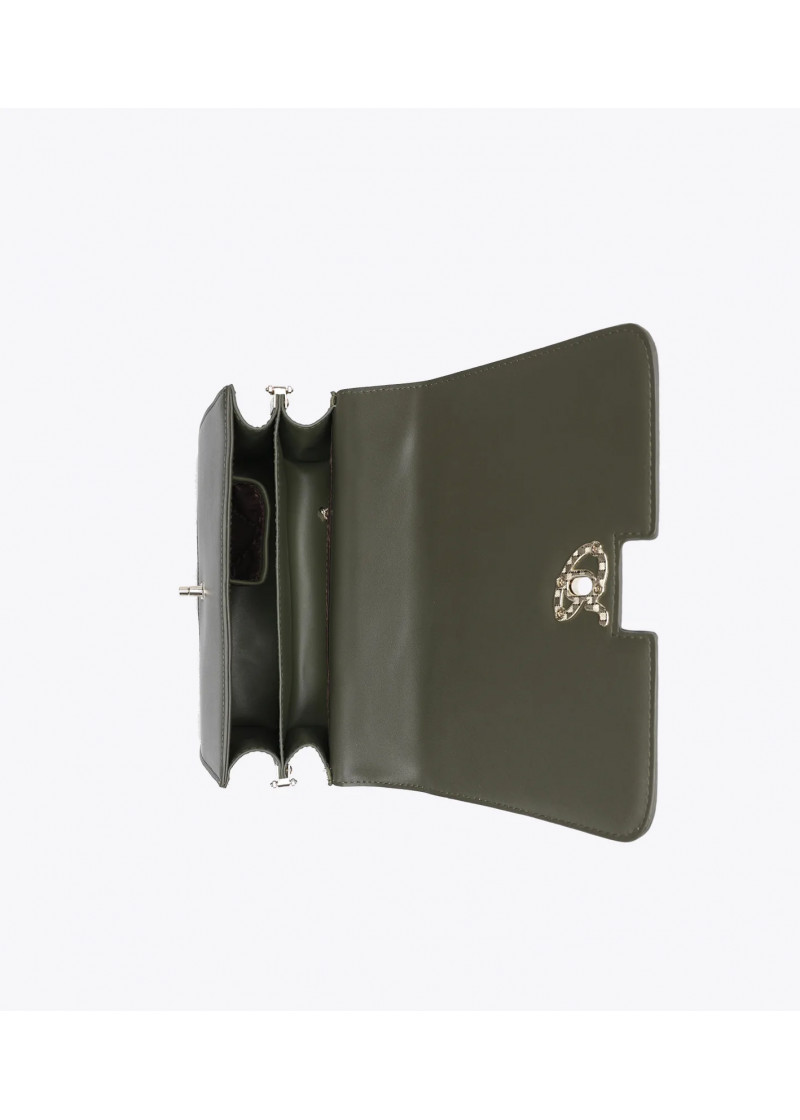 HAND/SHOULDER BAG WITH LID AND HANDLE (L24xW10xH14.5 drop 7.5cm) 