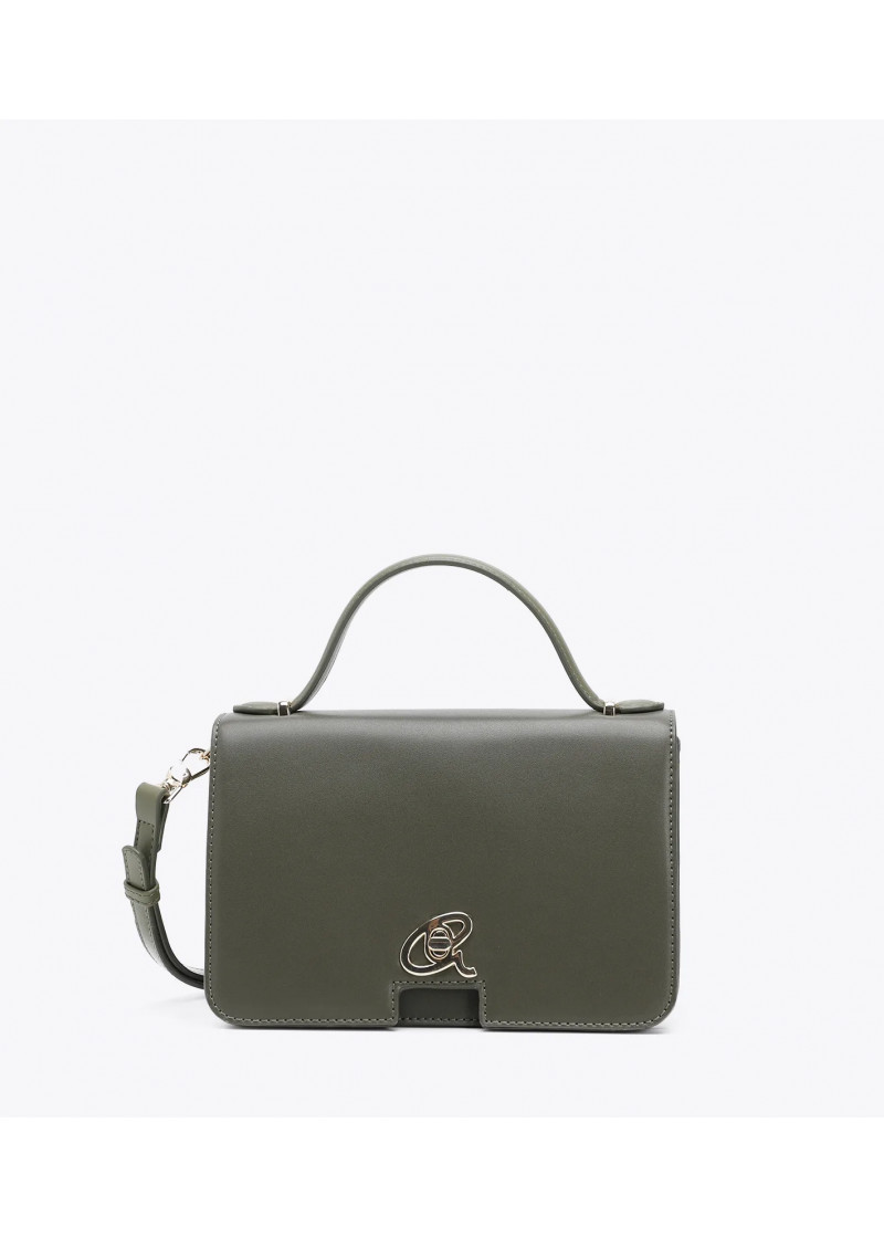 HAND/SHOULDER BAG WITH LID AND HANDLE (L24xW10xH14.5 drop 7.5cm) 