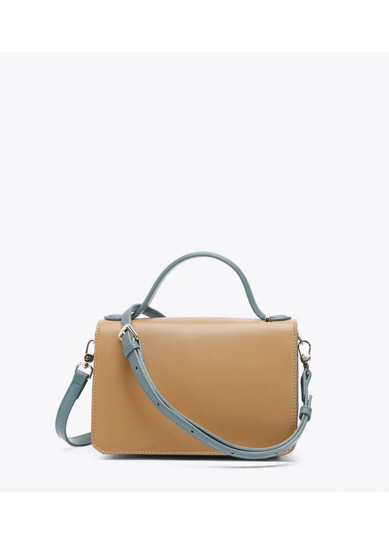 HAND/SHOULDER BAG WITH LID AND HANDLE (L24xW10xH14.5 drop 7.5cm) 