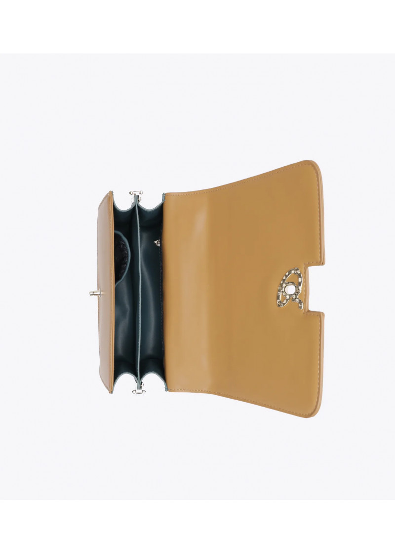 HAND/SHOULDER BAG WITH LID AND HANDLE (L24xW10xH14.5 drop 7.5cm) 