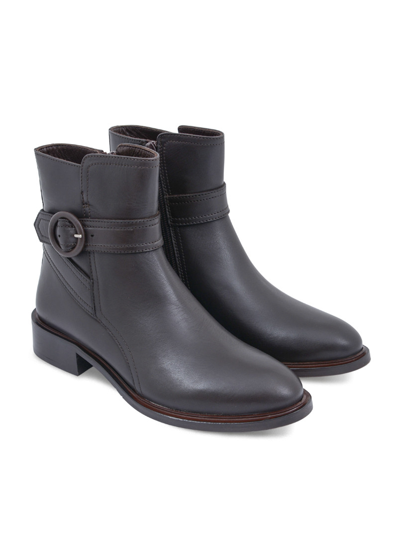 Women's Leather Ankle Boot 