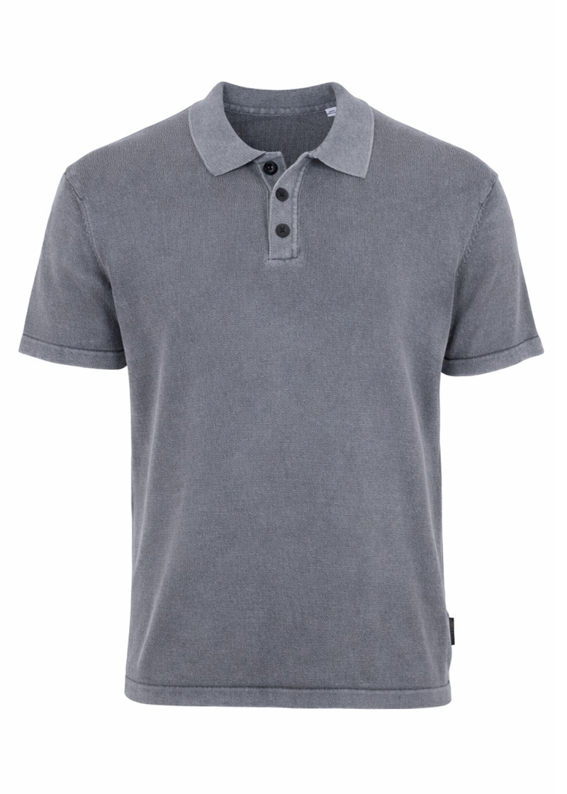 Knit Polo-Shirt 