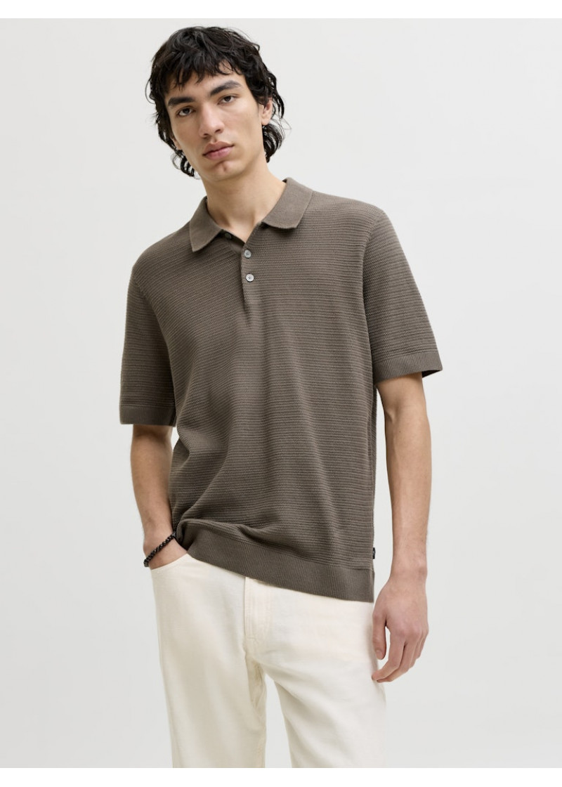 Knit Polo-Shirt 