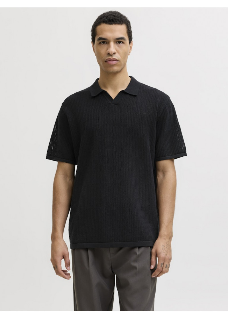 Knit Polo-Shirt 