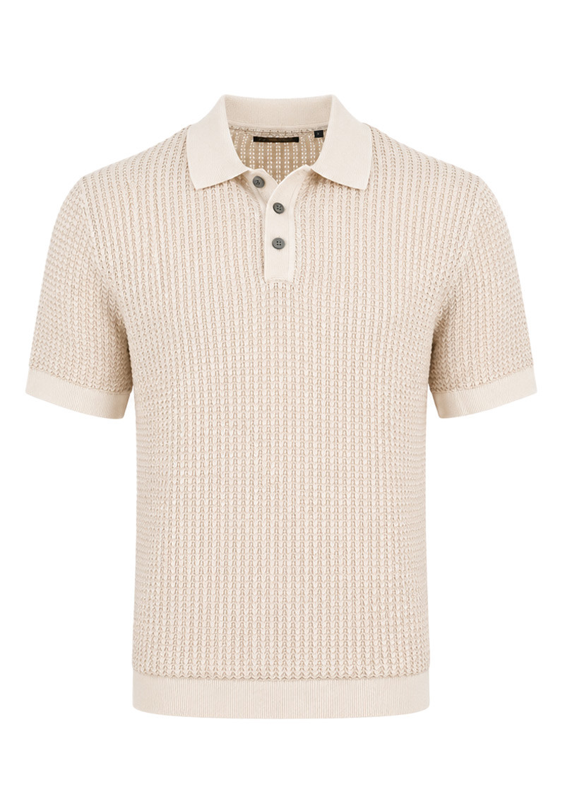 Knit Polo-Shirt 