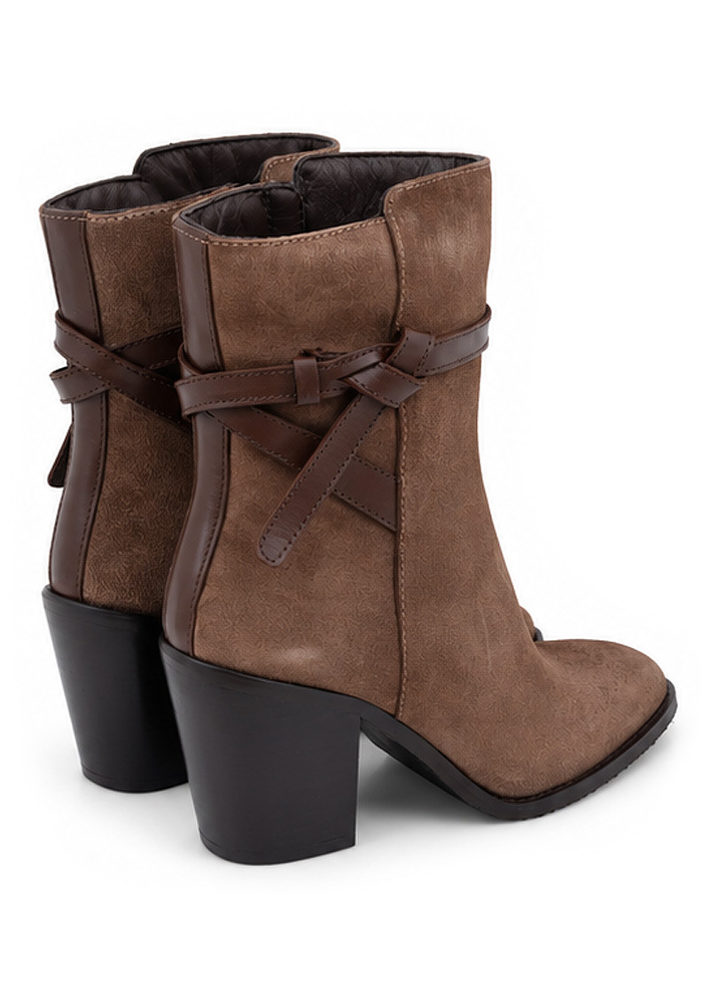Women's Leather Ankle Boot 