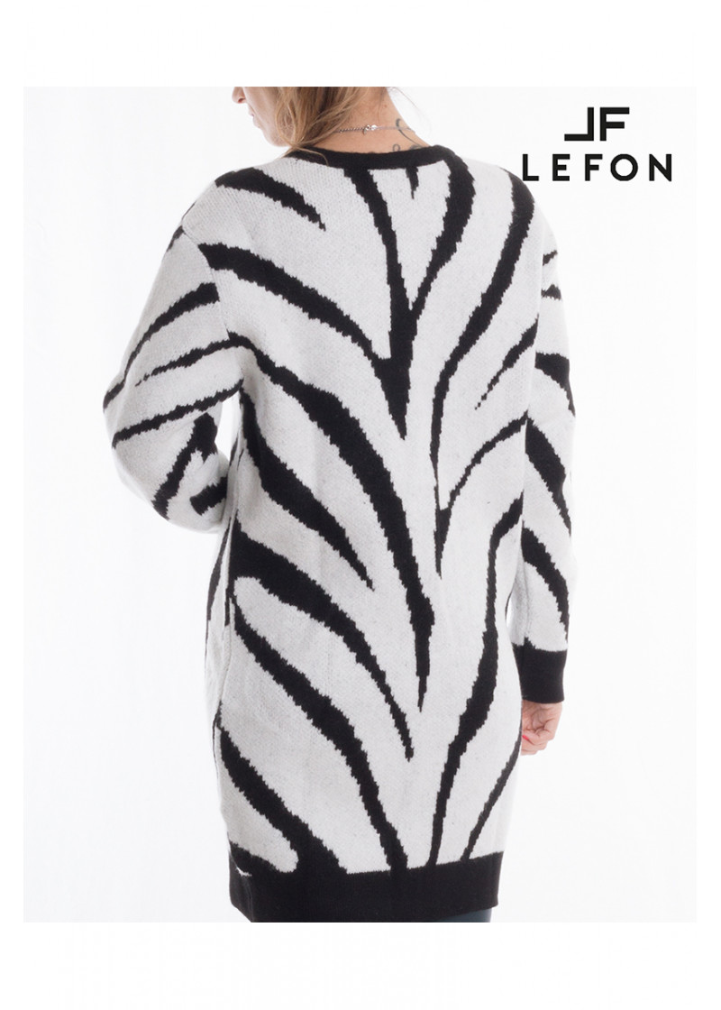 110206 JACQUARD KNIT DRESS 