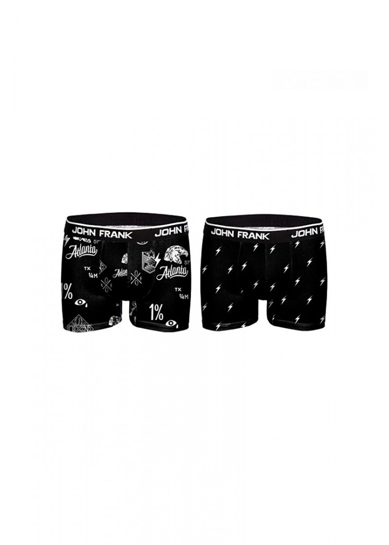 2 PACK MONOCHROME BOXER 