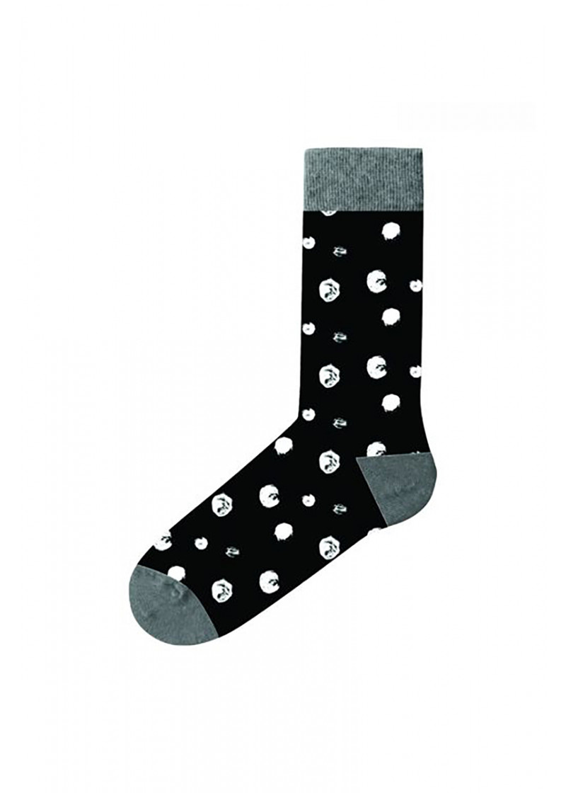 WOMEN BLACK&WHITE LONG SOCKS 