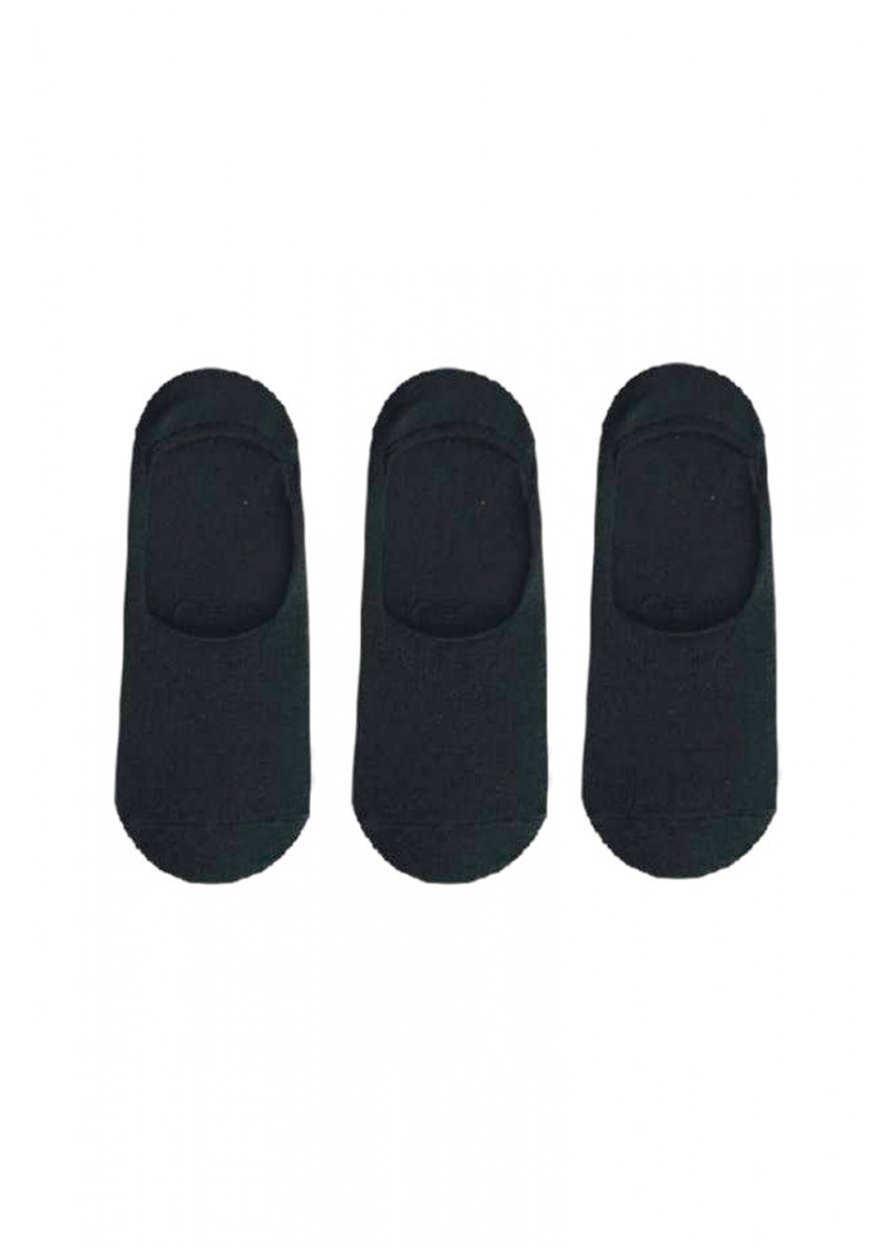 WOMEN THREE PACK NO SHOW SOCKS 