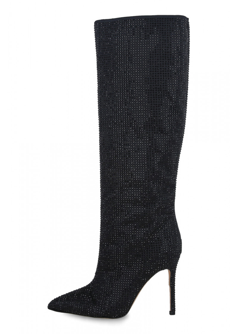 Woman Satin Long Boots 