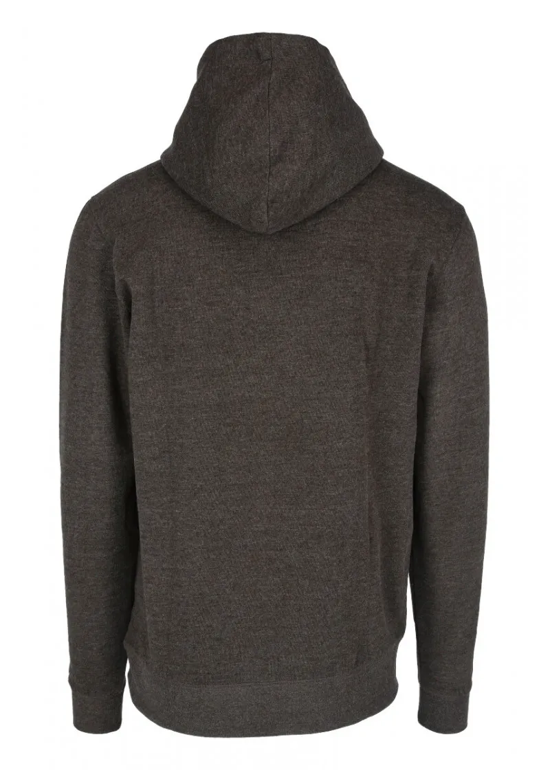Men Sweater Hooded Print 