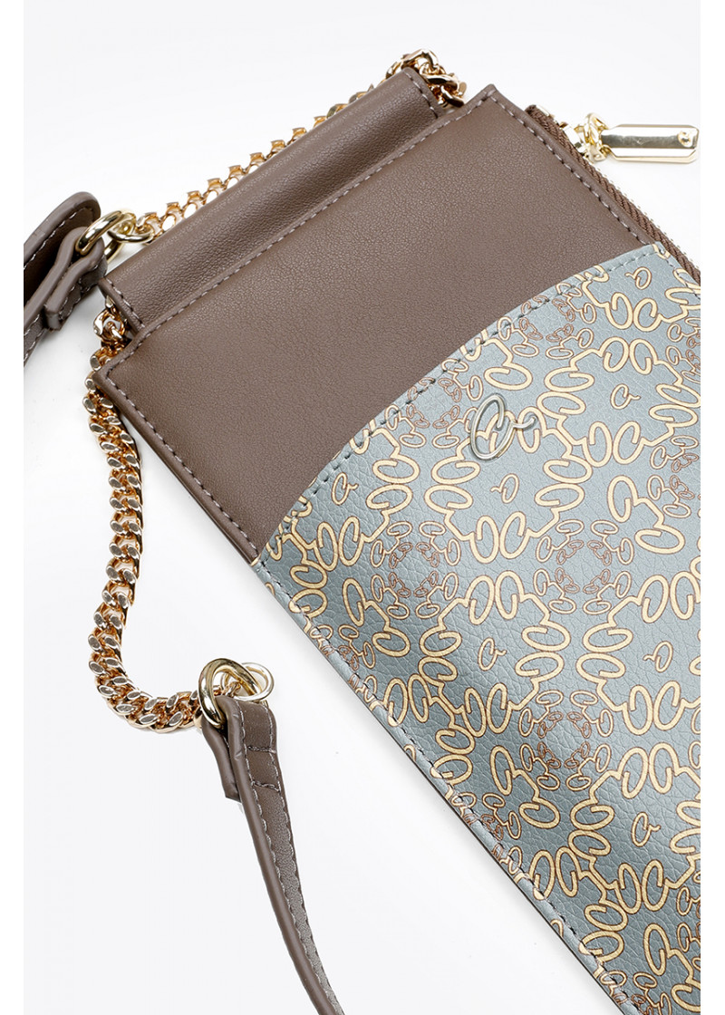 KALEIDOSCOPE PHONE BAG WITH ZIPPER POCKET 