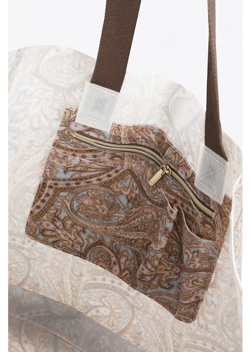 PAISLEYS PLASTIC BEACH BAG GRACE 