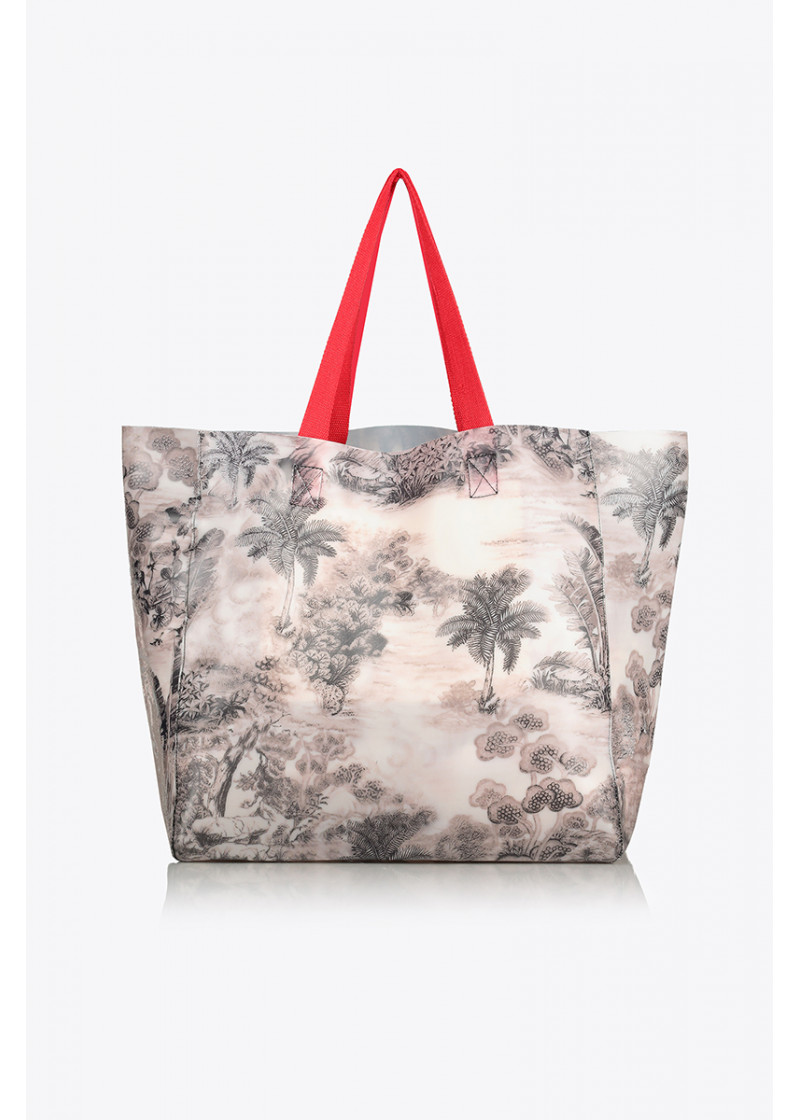 TROPICAL FOG PLASTIC BEACH BAG GRACE 