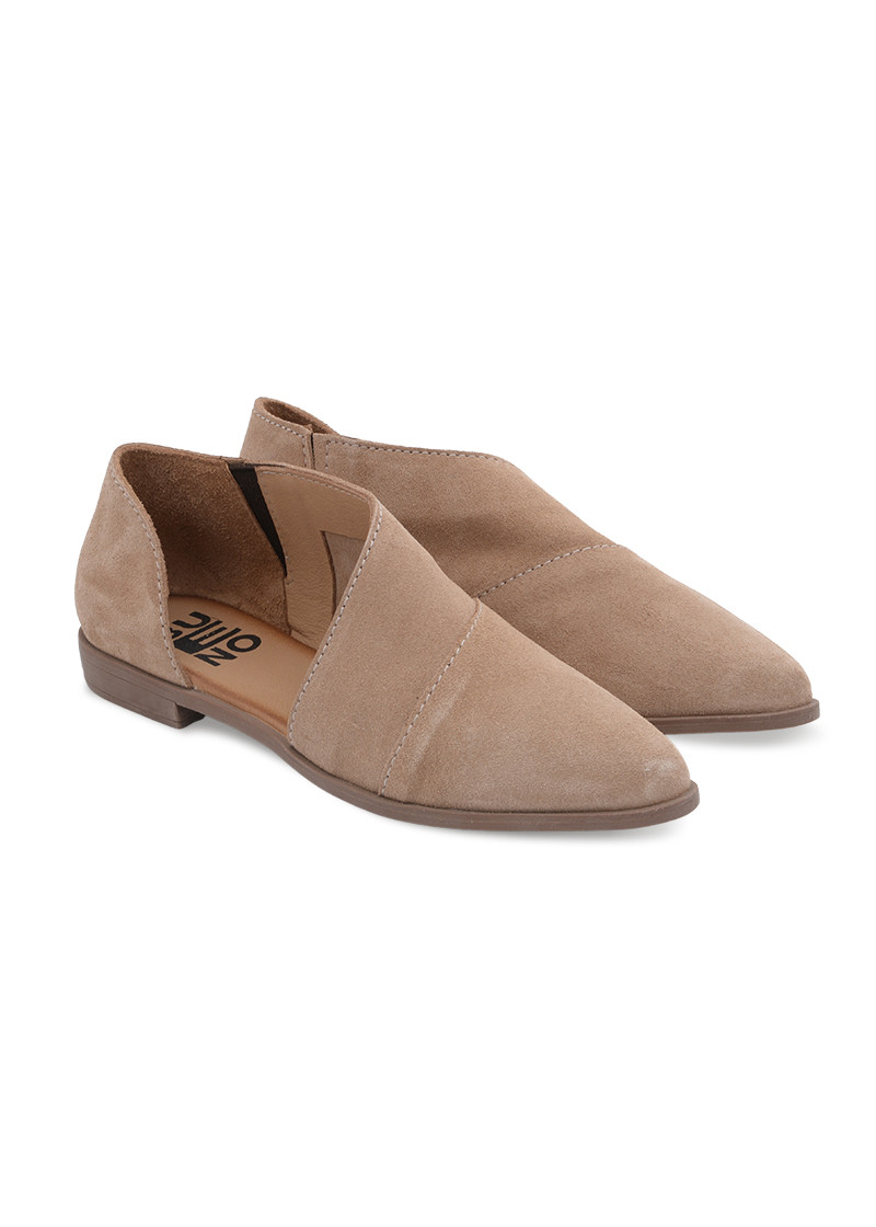 LADIES LEATHER SLIPPER 