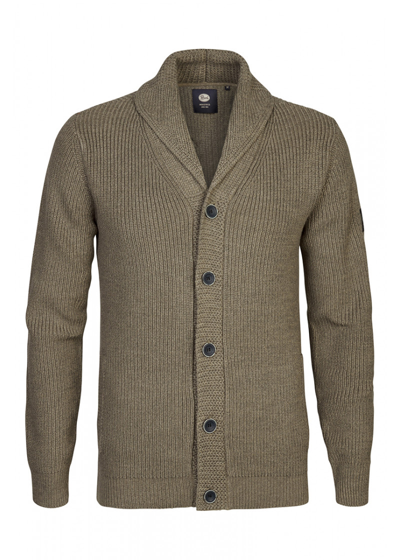 Men Knitwear Collar Cardigan 