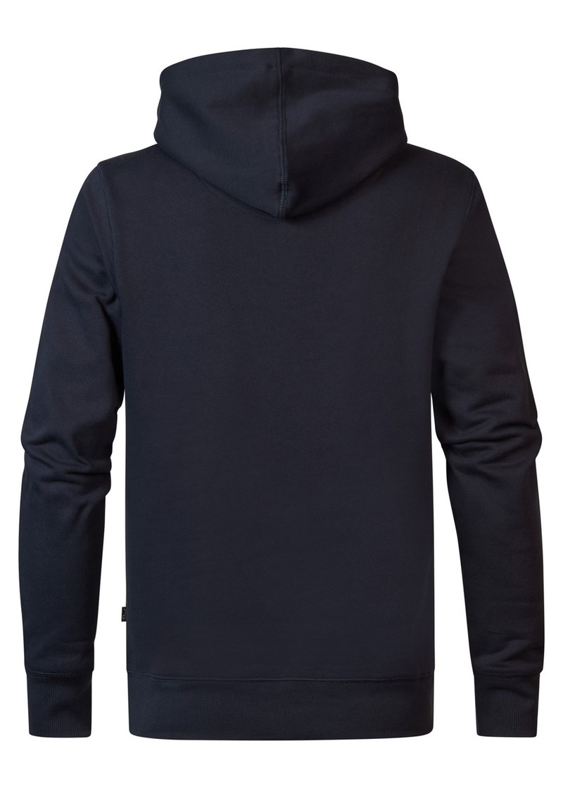 Men Sweater Hooded Print 