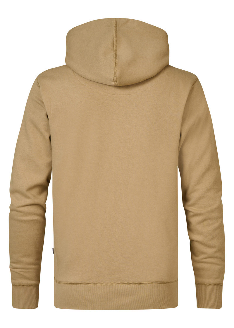 Men Sweater Hooded Print 