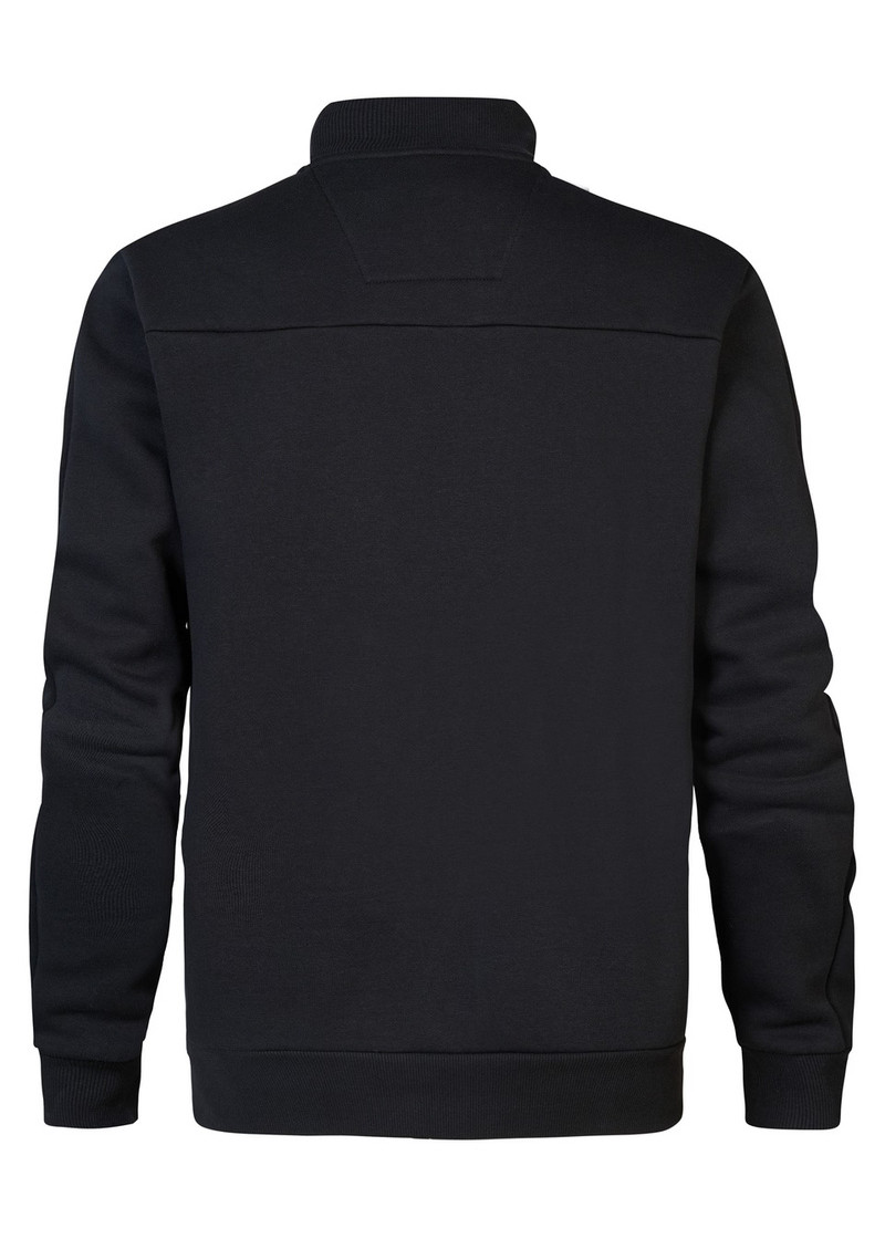 Men Sweater Collar Zip 